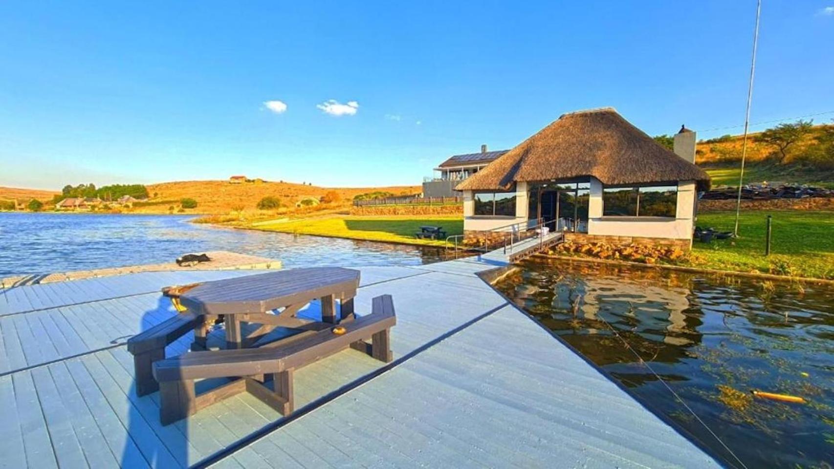 Lake-House Cabin Witbank Exterior photo